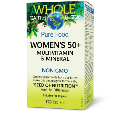 Women’s 50+ Multivitamin & Mineral, Whole Earth & Sea