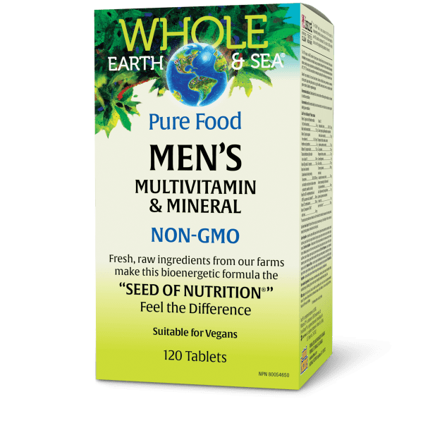 Men’s Multivitamin & Mineral, Whole Earth & Sea
