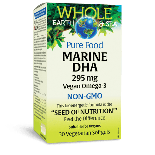 Marine DHA Vegan Omega - 3, Whole Earth & Sea