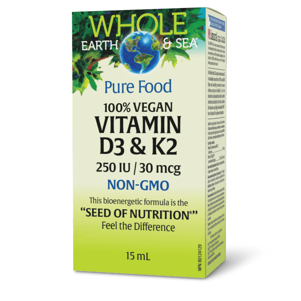 100% Vegan Vitamin D3 & K2