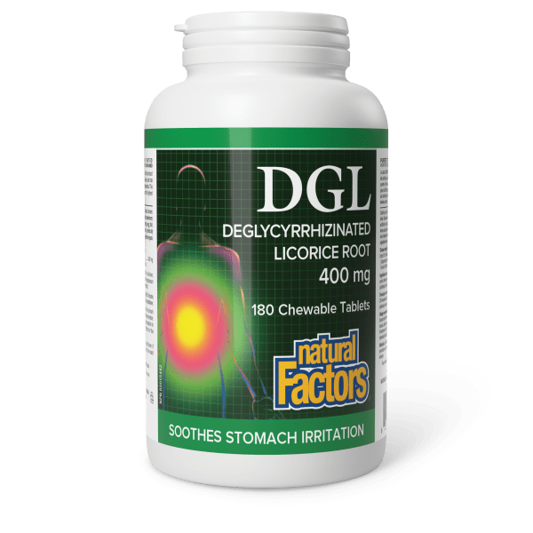 DGL Deglycyrrhizinated Licorice Root  400 mg  180 Chewable Tablets, image-hi-res