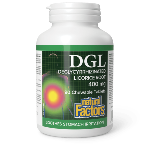 DGL Deglycyrrhizinated Licorice Root 400 mg