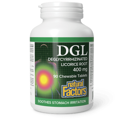 DGL Deglycyrrhizinated Licorice Root 400 mg
