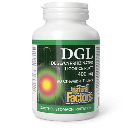 DGL Deglycyrrhizinated Licorice Root 400 mg