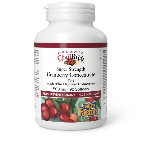 Organic Super Strength Cranberry Concentrate 500 mg