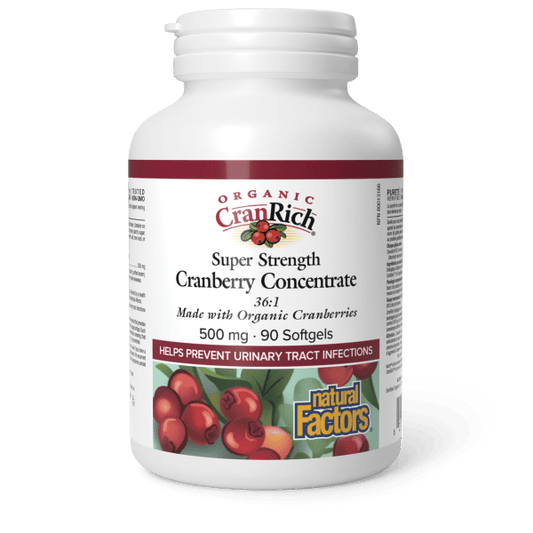 Organic Super Strength Cranberry Concentrate 500 mg