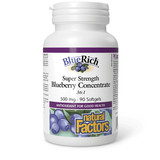 BlueRich Super Strength Blueberry Concentrate 500 mg