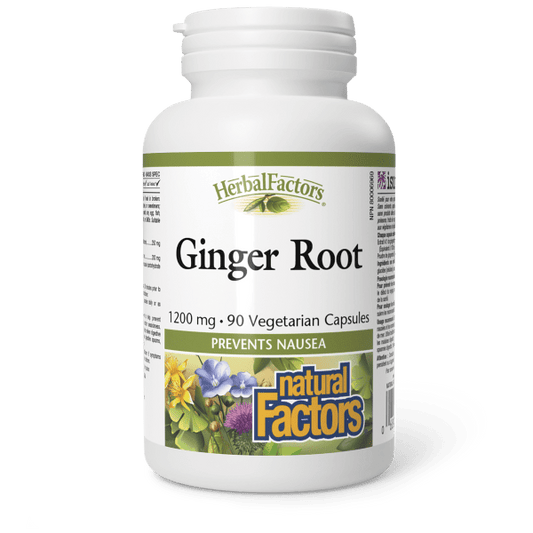 Ginger Root 1200 mg, HerbalFactors