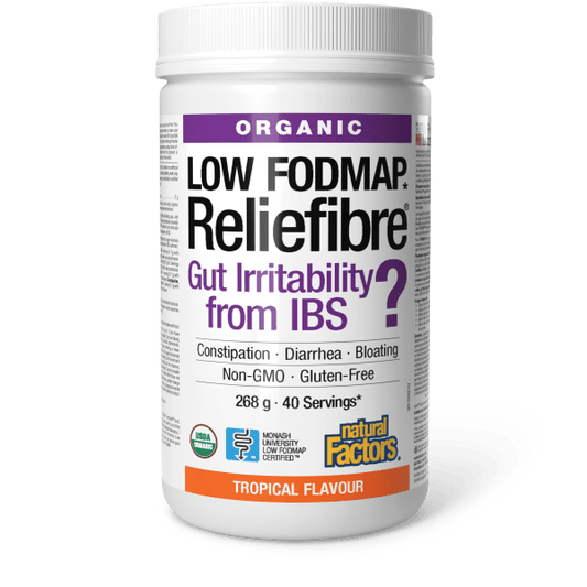 Reliefibre Organic Tropical Flavour Powder