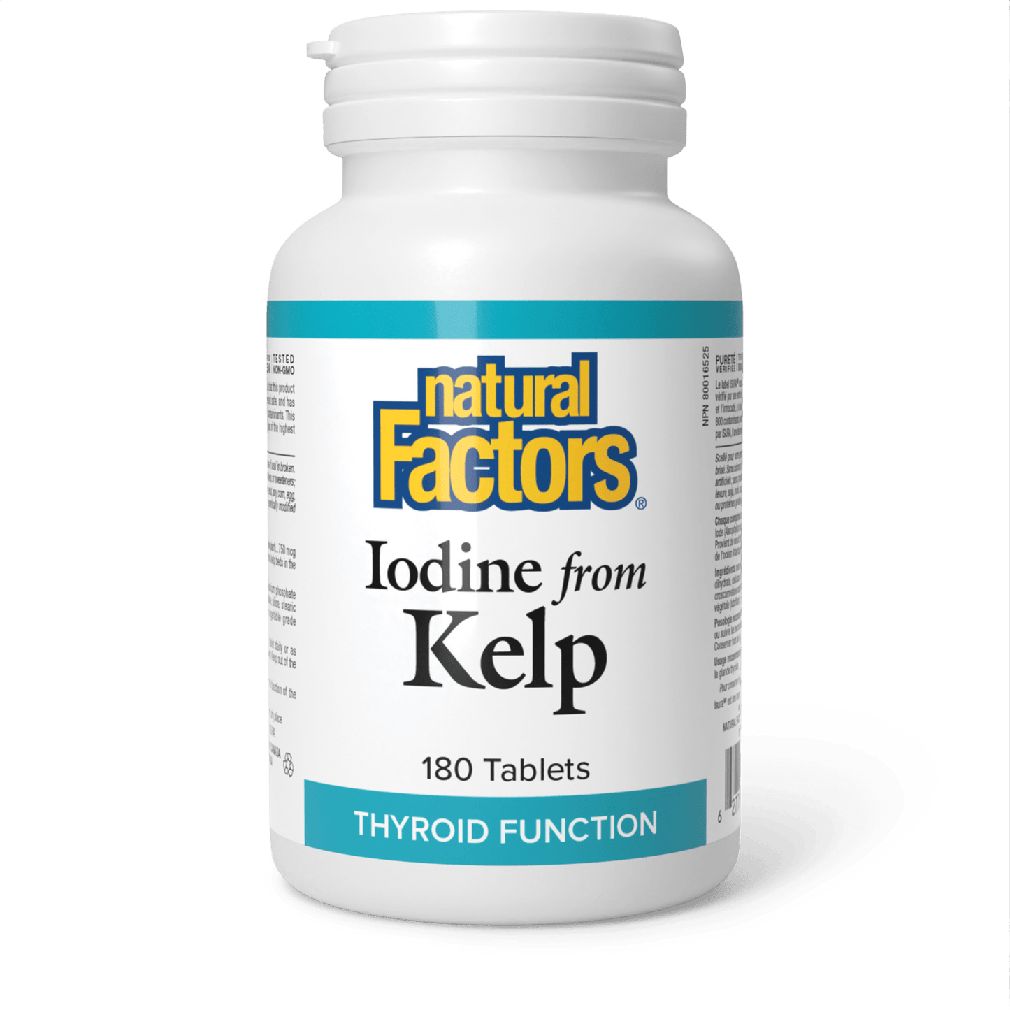 Iodine from Kelp, Natural Factors|v|image|2501