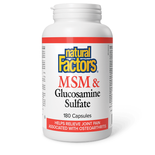 MSM & Glucosamine Sulfate, Natural Factors|v|image|2699