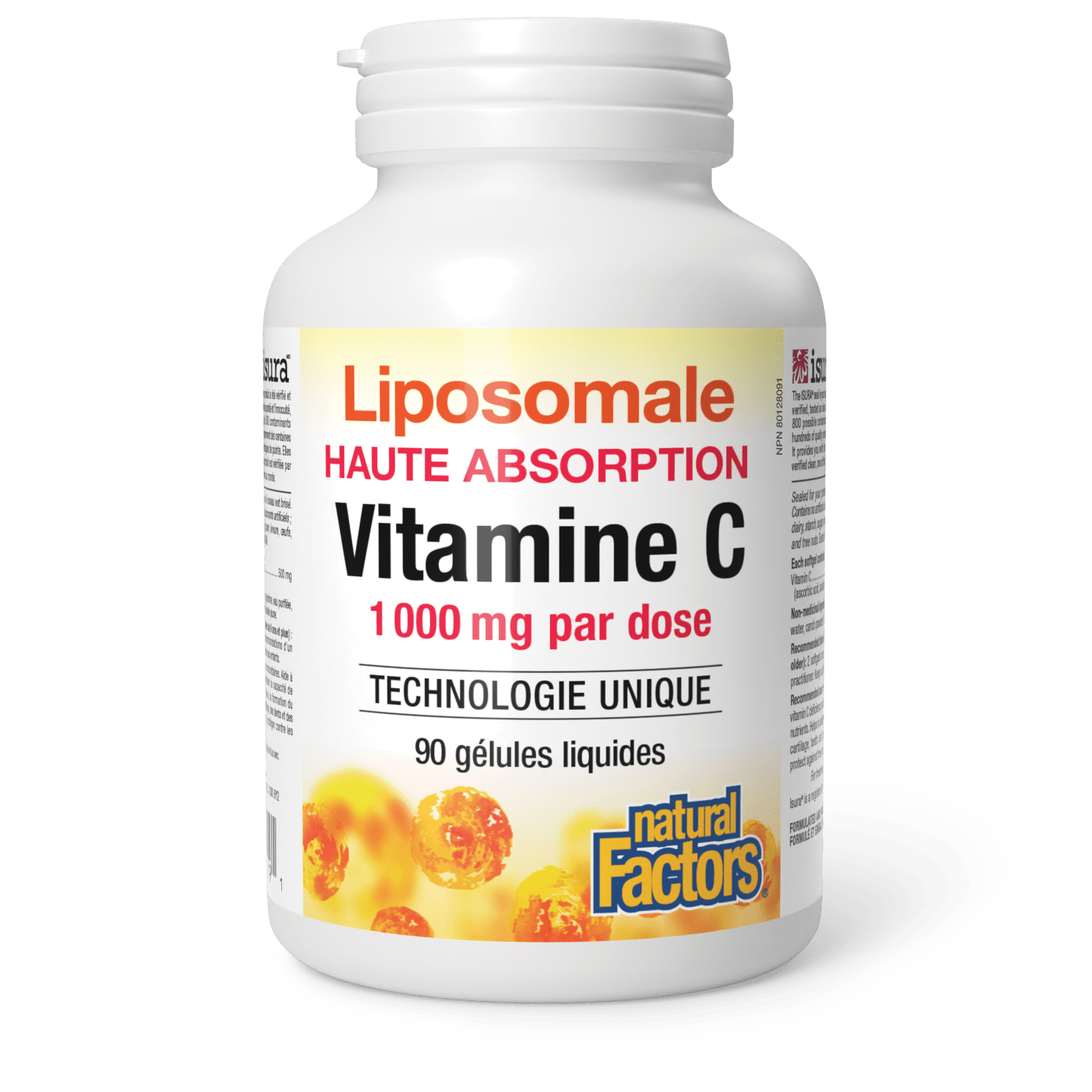 Vitamine C liposomale, Natural Factors|v|image|1319