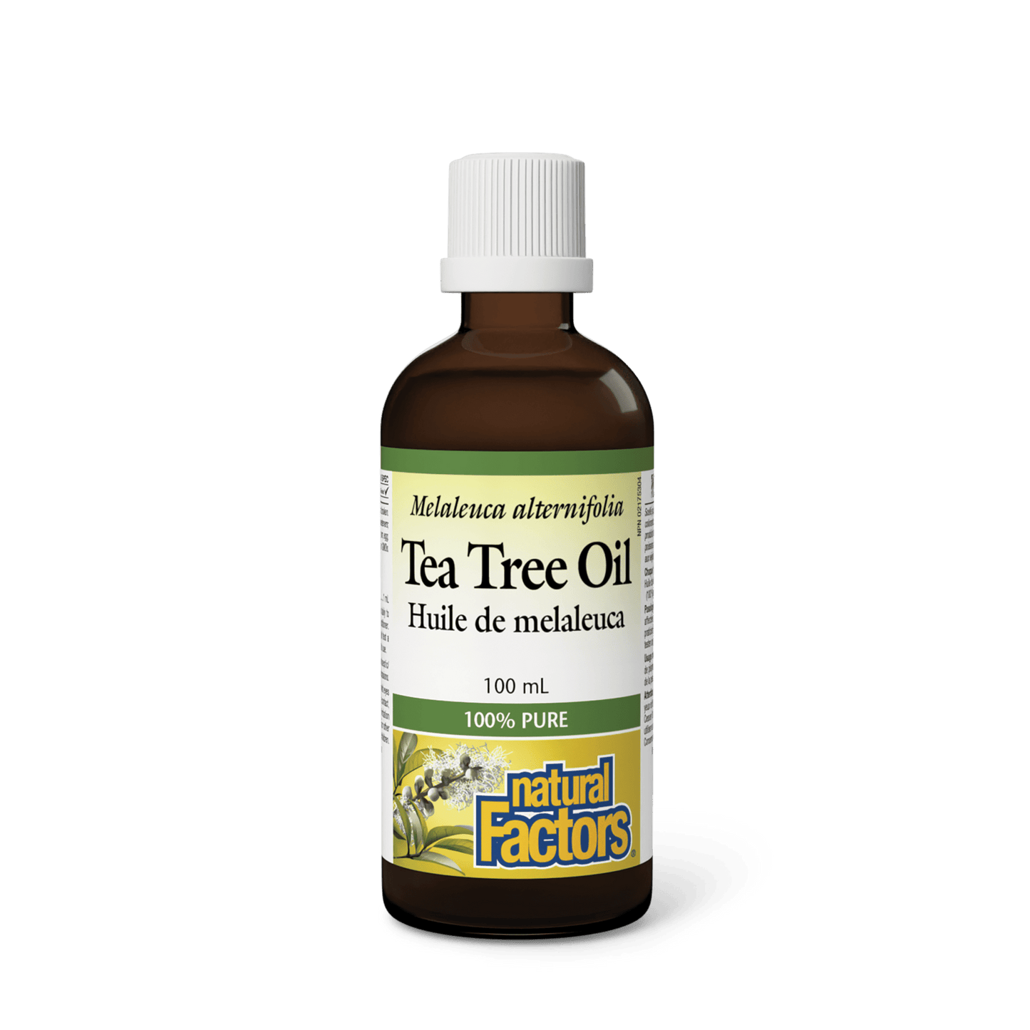 Tea Tree Oil, Natural Factors|v|image|4349