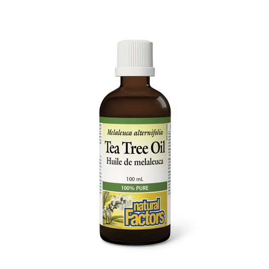 Tea Tree Oil, Natural Factors|v|image|4349