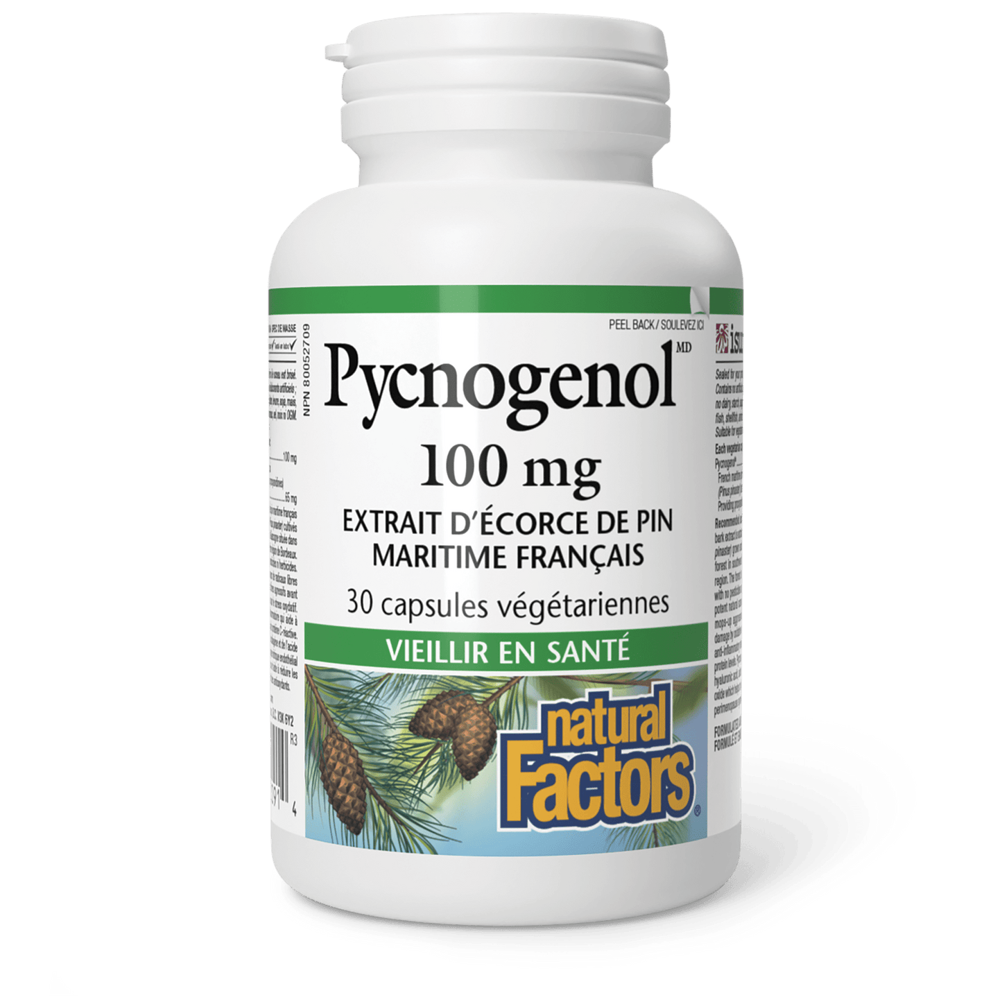 Pycnogenol 100 mg, Natural Factors|v|image|2091