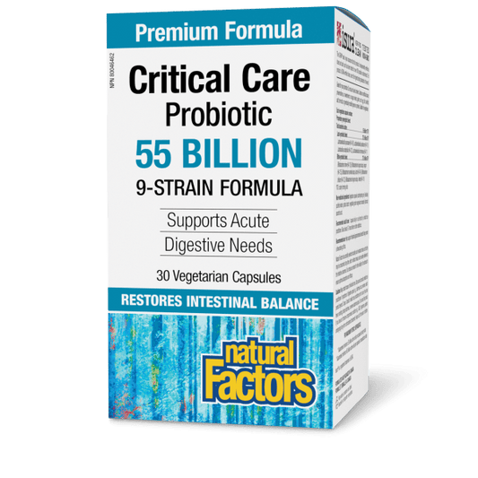 Critical Care Probiotic  55 Billion Live Probiotic Cultures  30 Vegetarian Capsules, image-hi-res
