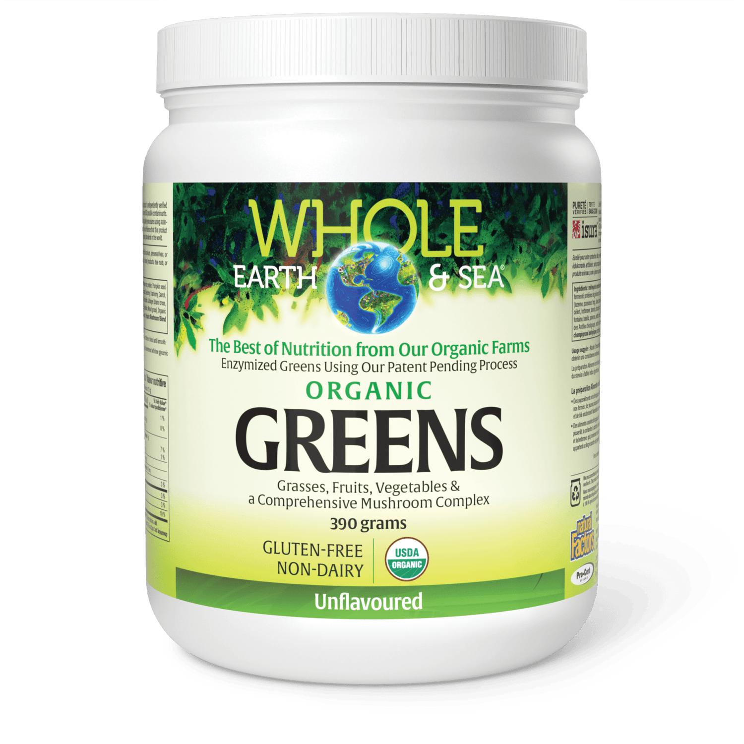 Organic Greens, Whole Earth & Sea®, Whole Earth & Sea®|v|image|35526