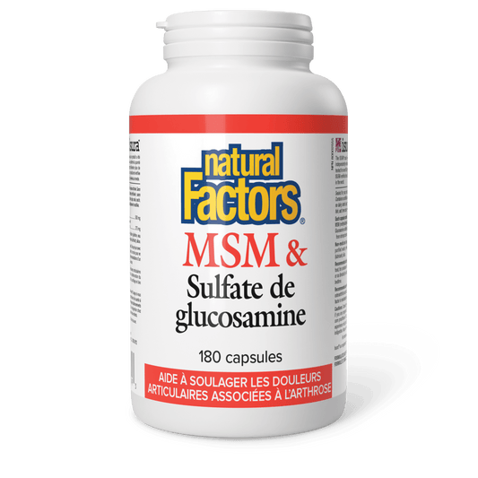 MSM & Sulfate de glucosamine, Natural Factors|v|image|2699