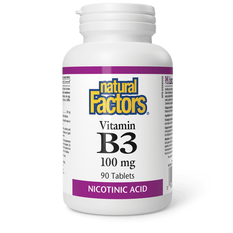 Vitamin B3 100 mg, Natural Factors|v|image|1220