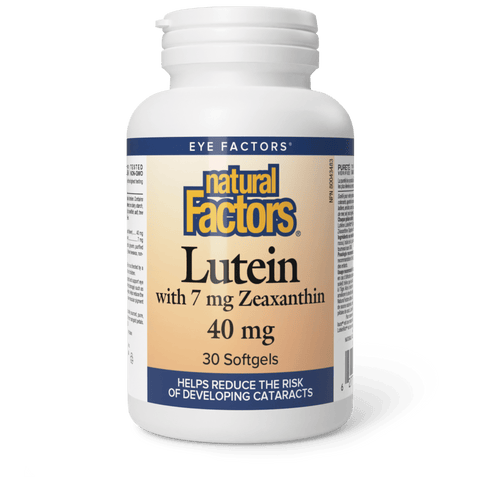 Lutein 40 mg with 7 mg Zeaxanthin, Natural Factors|v|image|1034
