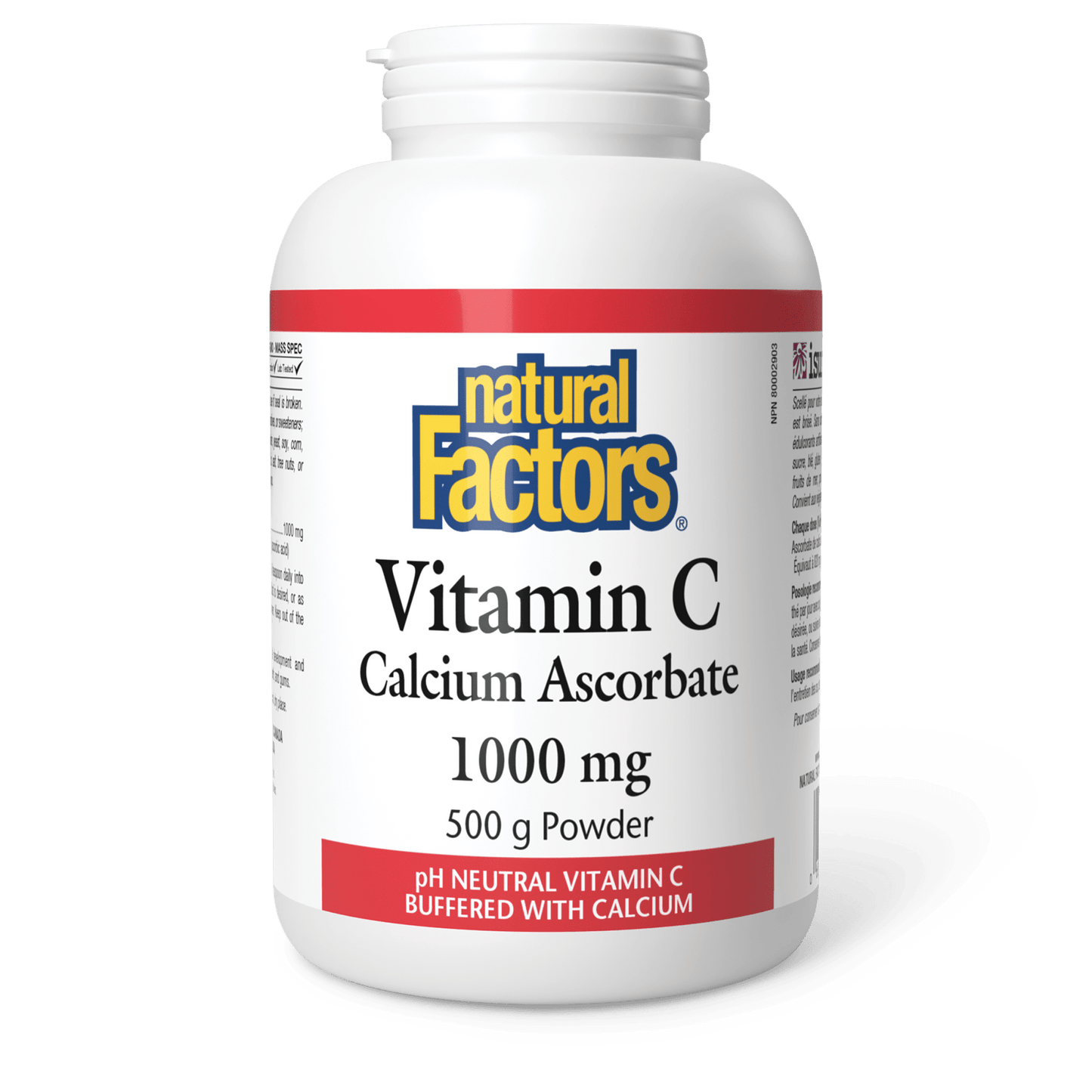Vitamin C Calcium Ascorbate 1000 mg, Natural Factors|v|image|1372