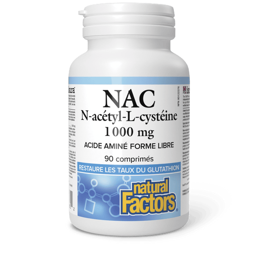 N-acétyl-L-cystéine 1 000 mg, Natural Factors|v|image|2865