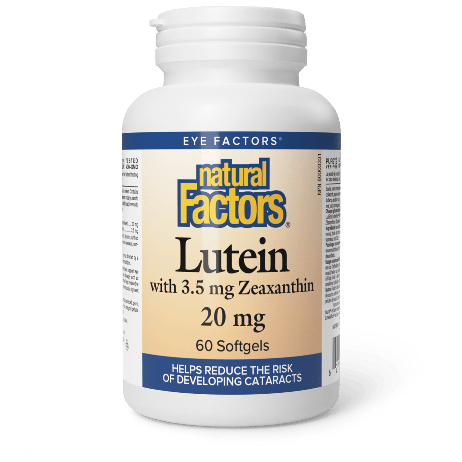 Lutein 20 mg, Natural Factors|v|image|1032