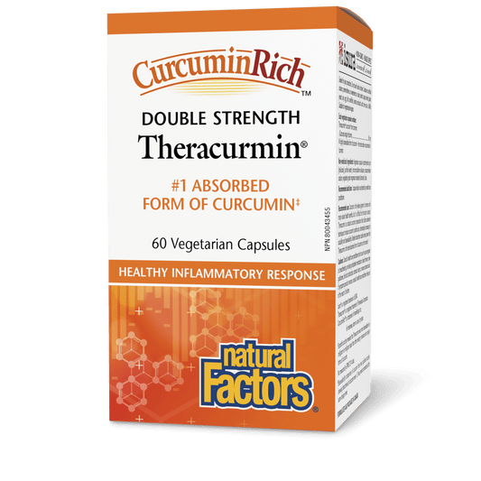 Theracurmin Double Strength, CurcuminRich, Natural Factors|v|image|4544
