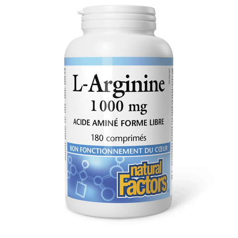 L-Arginine 1 000 mg, Natural Factors|v|image|2856