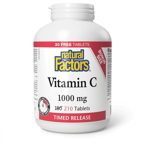 Vitamin C Time Release 1000 mg, Natural Factors|v|image|8132