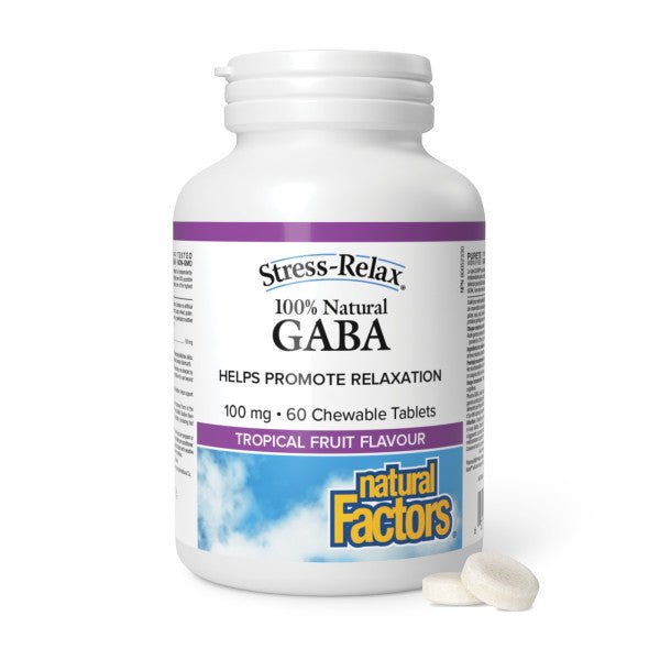 100% Natural GABA 100 mg Tropical Fruit