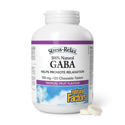 100% Natural GABA 100 mg Tropical Fruit