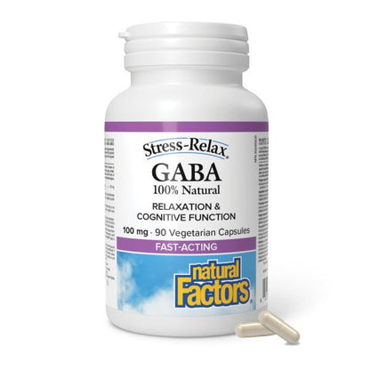 100% Natural GABA 100 mg