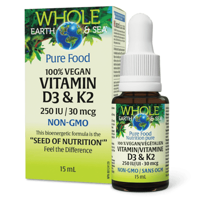 100% Vegan Vitamin D3 &amp; K2
