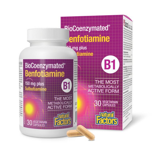 BioCoenzymated Benfotiamine B1 plus Sulbutiamine