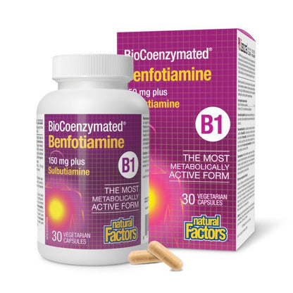 BioCoenzymated Benfotiamine B1 plus Sulbutiamine