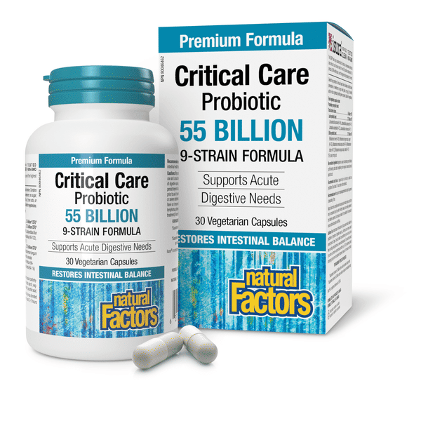 Critical Care Probiotic 55 Billion Live Probiotic Cultures