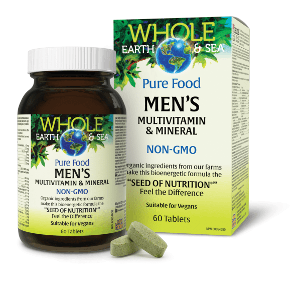 Men’s Multivitamin & Mineral, Whole Earth & Sea