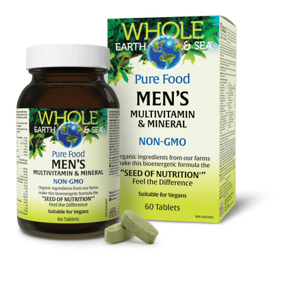 Men’s Multivitamin & Mineral, Whole Earth & Sea