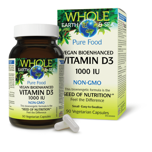 Vegan Bioenhanced Vitamin D3 1000 IU