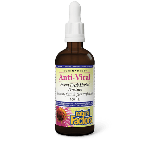 Anti-Viral Potent Fresh Herbal Tincture, ECHINAMIDE, Natural Factors|v|image|4751