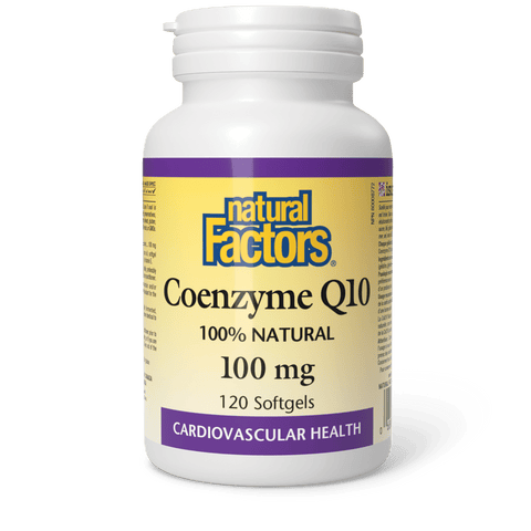 Coenzyme Q10 100% Natural 100 mg, Natural Factors|v|image|2072
