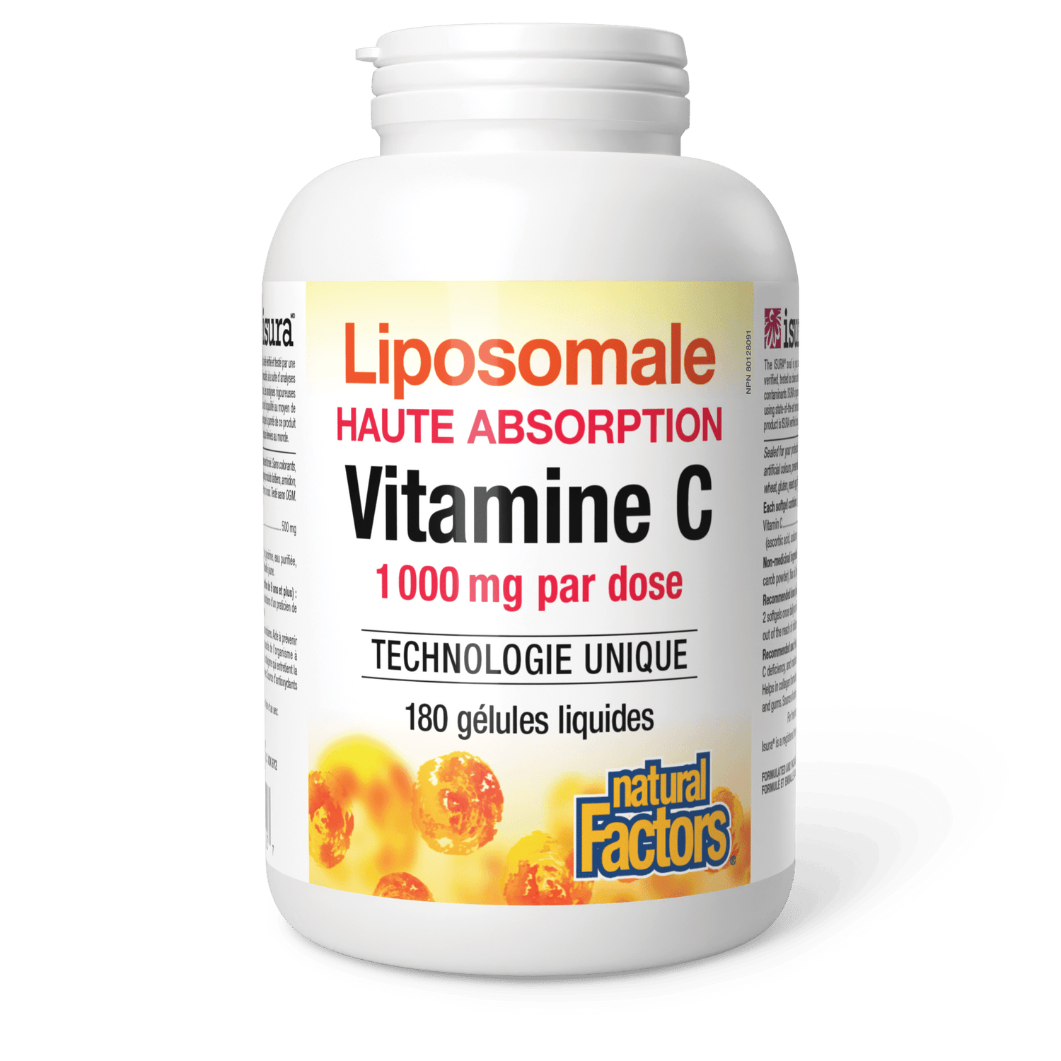 Vitamine C liposomale, Natural Factors|v|image|1320