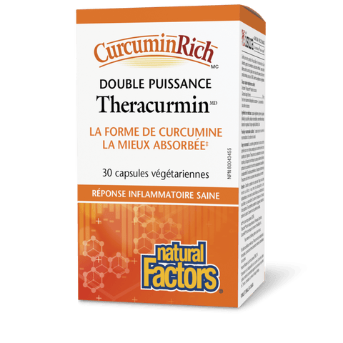 Theracurmin Double puissance, CurcuminRich, Natural Factors|v|image|4543