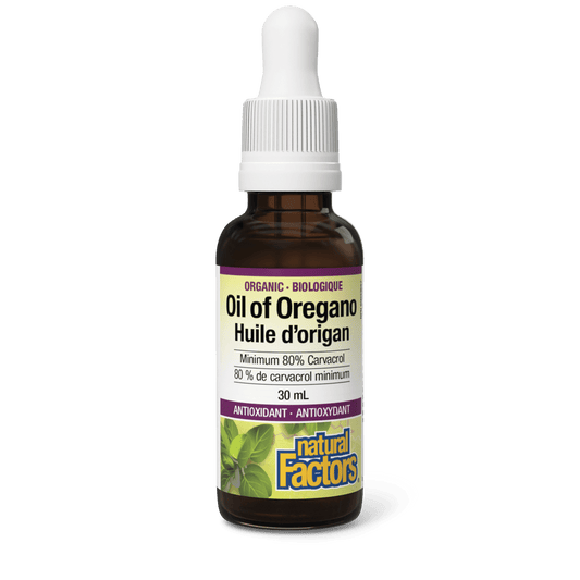 Organic Oil of Oregano, Natural Factors|v|image|4571