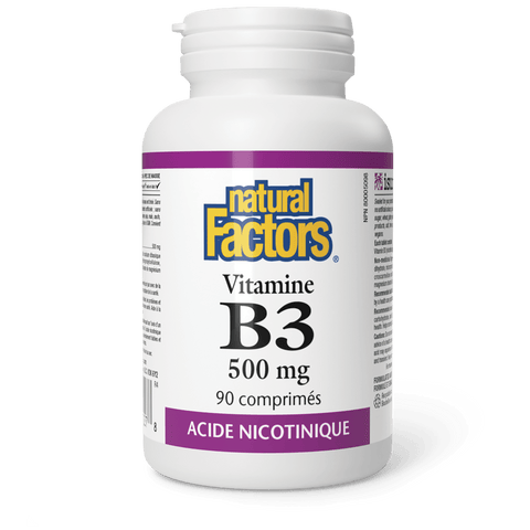 Vitamine B3 500 mg, Natural Factors|v|image|1227