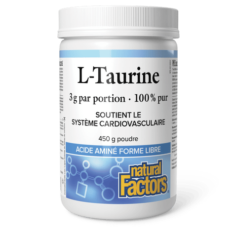 L-Taurine 3 g poudre, Natural Factors|v|image|2880