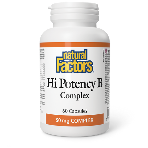 Hi Potency B Complex  50 mg  60 Capsules, image-hi-res