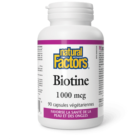 Biotine 1 000 mcg, Natural Factors|v|image|1261