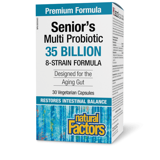 Senior's Multi Probiotic  35 billion active cells  30 Vegetarian Capsules, image-hi-res